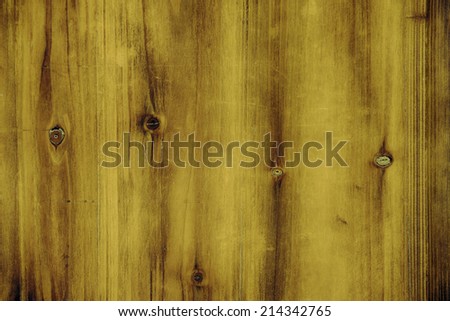 yellow wood plank  texture background 