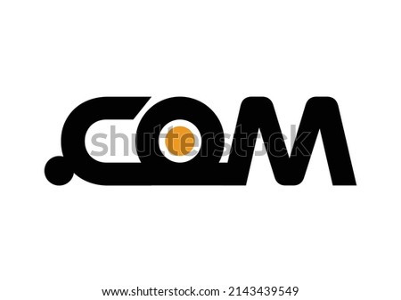 COM Logo, Simple and Modern, EPS 10 vector Royalty-Free Stock Photo #2143439549