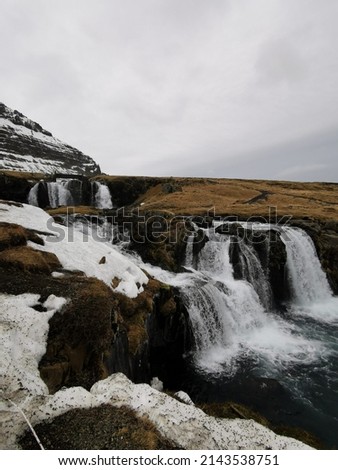Kirkjufell landscape, Snaefellsnes peninsula in Iceland