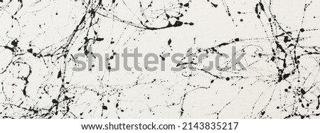 abstract art photography white background painting with black veins texture Royalty-Free Stock Photo #2143835217