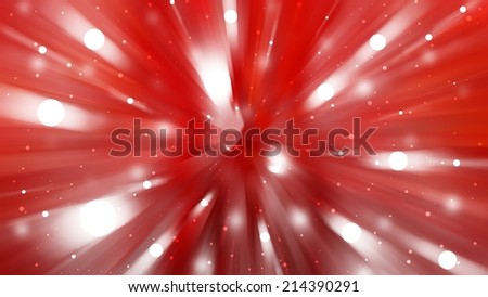 abstract background. explosion of red lights background. explosion star