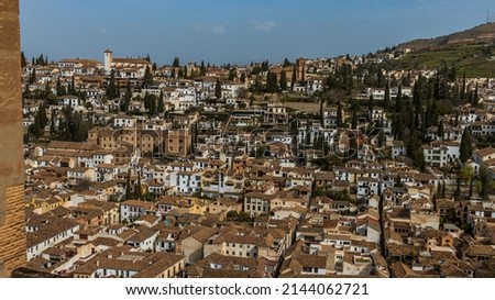 Granada cityscape from La Alhambra