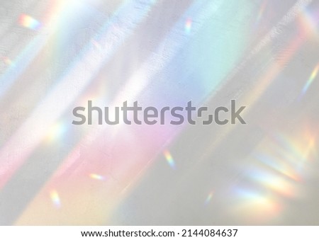 Background Texture Prism Light Rainbow Overlay Sunlight Glitter Royalty-Free Stock Photo #2144084637