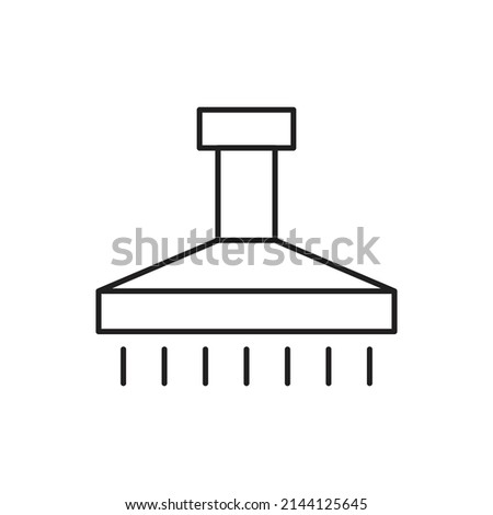 kitchen exhaust fan icon for website, symbol, presentation 