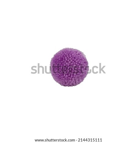 purple ball textile toys for cat and dog pets