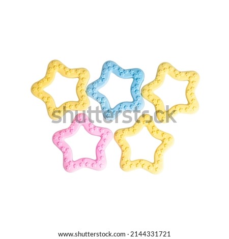 pastel stars toys for pet animal dogs and cat