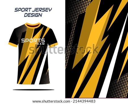 Sport jersey uniform fabric textile design for soccer football volleyball tennis badminton. Ready to print design