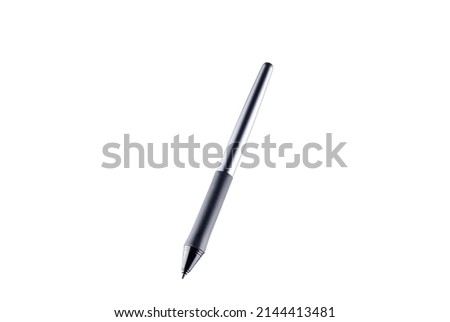 Graphic pen on white background isolated. Tool for creators