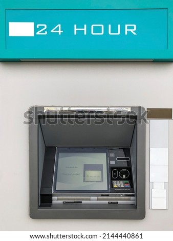 24 hour bank machine, Bank ATM