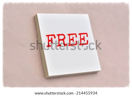 Text free on the short note texture background