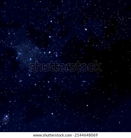 galaxy, Star universe background, Stardust in deep universe, Milky way galaxy, Vector Illustration.