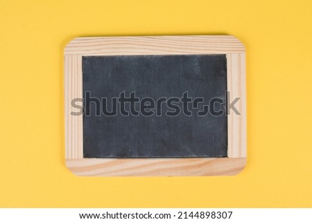 Blank blackboard, copy space for text, advertising business, education concept, school class, empty background for a message