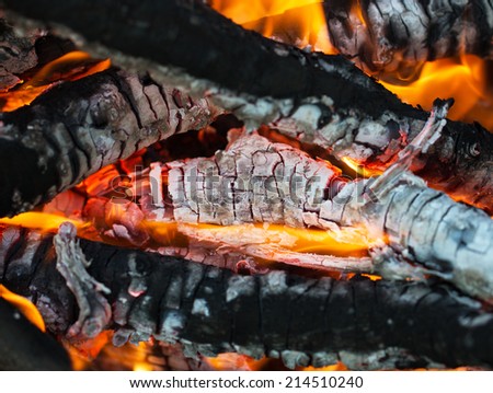 burning coals of fire