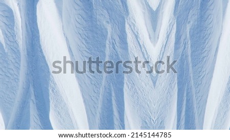 Beautiful Iceberg natural white and blue wallpaper.