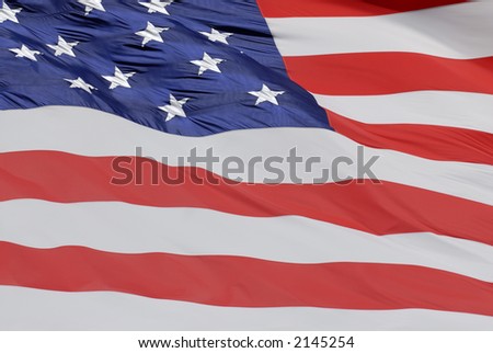 United States of American stars and stripes Flag waving â€¢â€¢ series â€¢â€¢