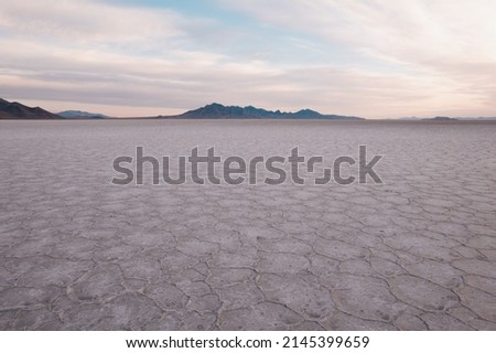 Utah Bonneville Salt Flats desert