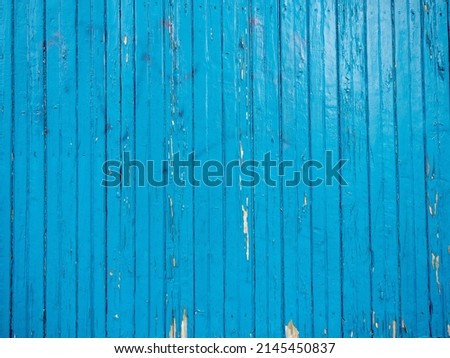 Blue wooden wall, Blue texture, Blue background, Poland