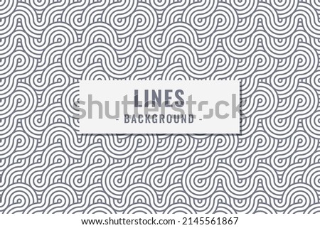 Abstract Grey Lines Pattern Background