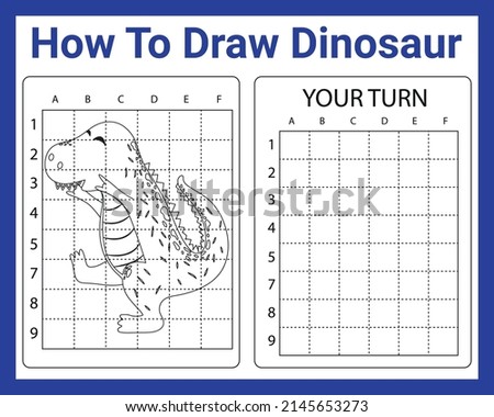 How To Draw Dinosaur For kids