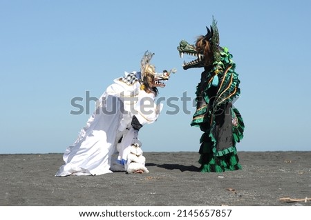two barongan are planning a dance