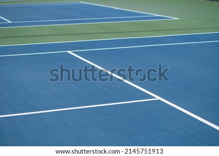 Tennis Court - Great Photo For Your Tennis or Sports Related Promotions Royalty-Free Stock Photo #2145751913