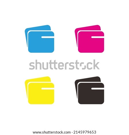 Wallet Illustration vector stock template