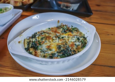 Baked Spinach with Cheese is delicious and healthy dish as it provides healthy dose of vitality and host of anti oxidants. thus helping to slow down aging and degeneration of cells in the body