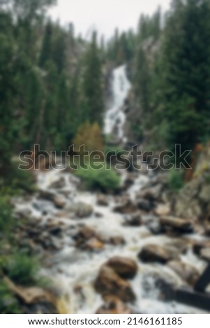 defocused photo of the river with beautiful and beautiful natural conditions. defocus abstract background of the river
