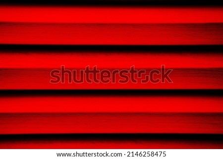 Texture of plastic panels Red. Siding. Red background.