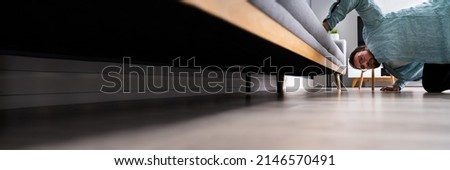 Lost Something Looking For Things. Searching Keys Royalty-Free Stock Photo #2146570491