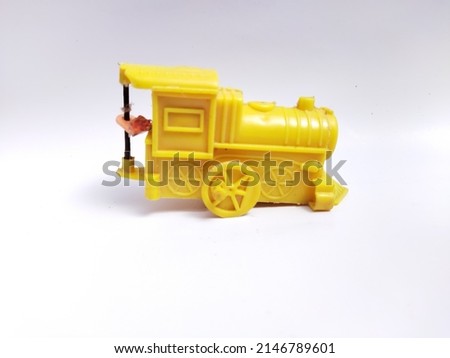 car toy isolated on white