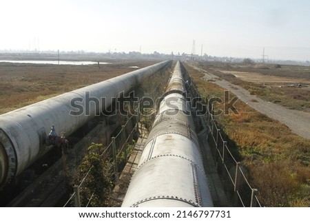 Photo of Industrial zone - water pipeline Dumbarton bridge