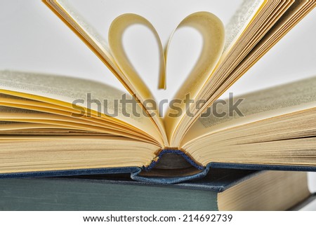 stack of books close up for background