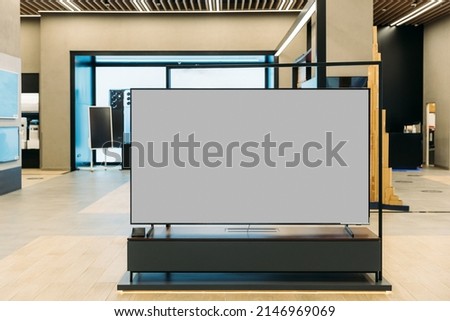 Mockup visual for advertising billboard display. Blank billboards advertising space for mock up purpose, ad placement. Large blank frame billboards mockup for indoor advertising. Mockup visual for adv