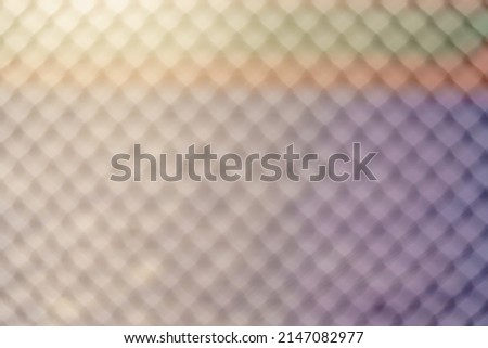 Fuzzy color and abstract only beautiful grid background