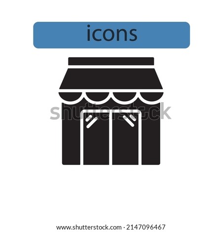 grocery icons  symbol vector elements for infographic web