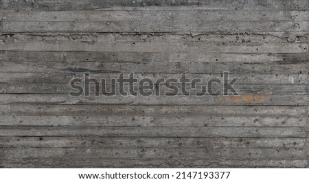 Concrete material with wood pattern