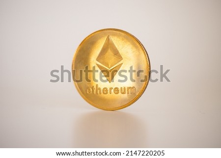 cryptocurrency concept bitcoin and ethereum