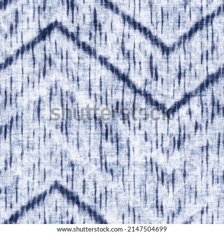 Bleached Effect Brushed Textured Chevron Pattern