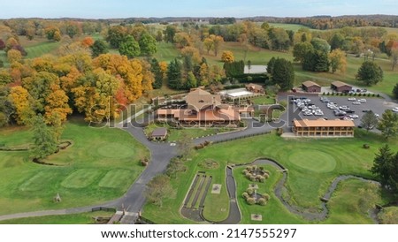Golf course, Ohio, Newark, Trout Club, Country Club, Golf Royalty-Free Stock Photo #2147555297