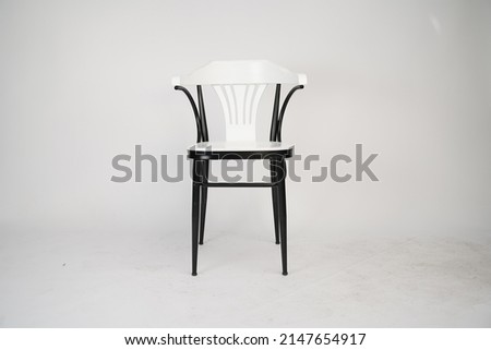 A big collection of chairs