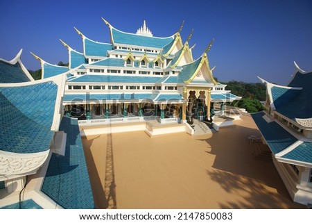 Wat Pa Phu Kon,Buddhist Temple located in Udon Thani,Thailand.
This sacred place has emerged as a result of the faith of the Buddhists who are concerned about the valuable benefits of the nature.