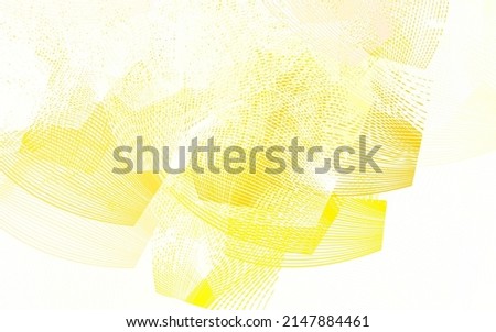 Light Green, Yellow vector pattern with sharp lines. Blurred decorative design in simple style with lines. Pattern for ads, posters, banners.