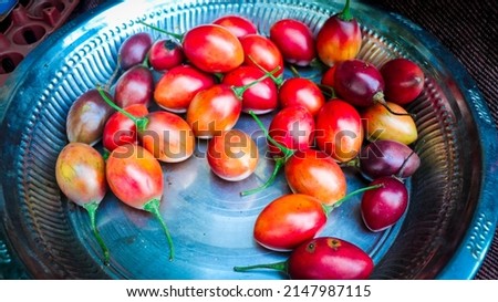 Sweet Passion Fruits Cultivated in the Hilltracks of Kodaikanal, Tamil Nadu, India Royalty-Free Stock Photo #2147987115