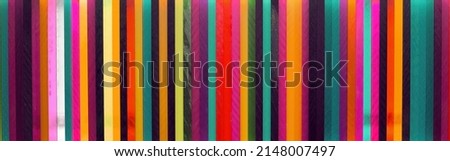 Coloured Cast Acrylic Sheet arranged