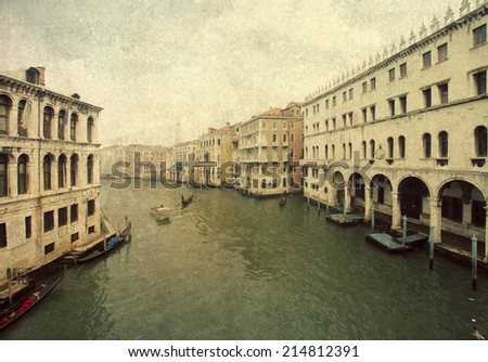 Venice - vintage photo