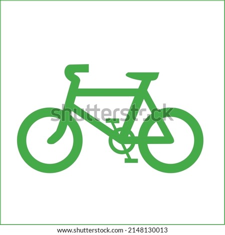 Eco green cycle  - Green Vector Icon
