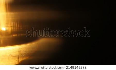 Light Leak Photo Overlay - Abstract Light Flare Glow Effect, Vintage Defocused Camera Lens Glowing Ray, Old Blurred Photography Royalty-Free Stock Photo #2148148299