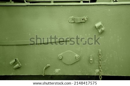 military metal background khaki color