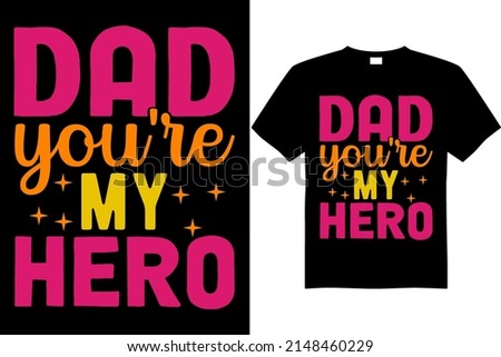 Father's day tshirt design vector file